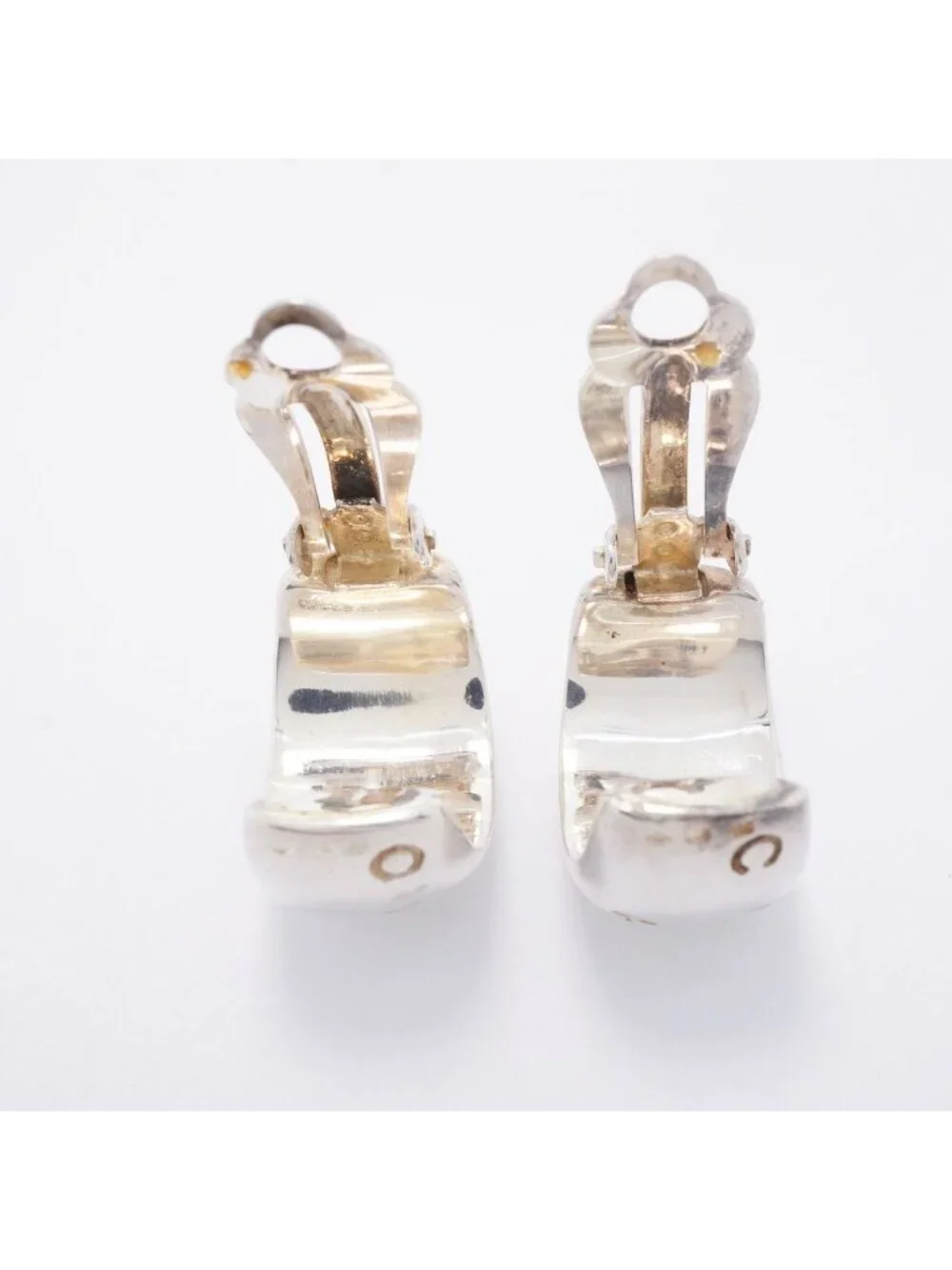 Chanel earrings logo